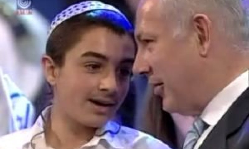חתן התנ"ך ספיר מלכא משוחח עם ראש הממשלה