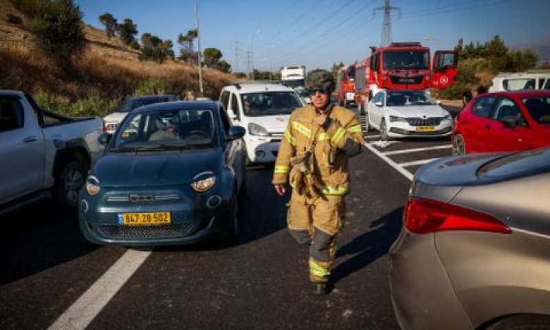 כוחות סמוך לקיבוץ יפתח שבגליל העליון [צילום: דוד כהן/פלאש 90]