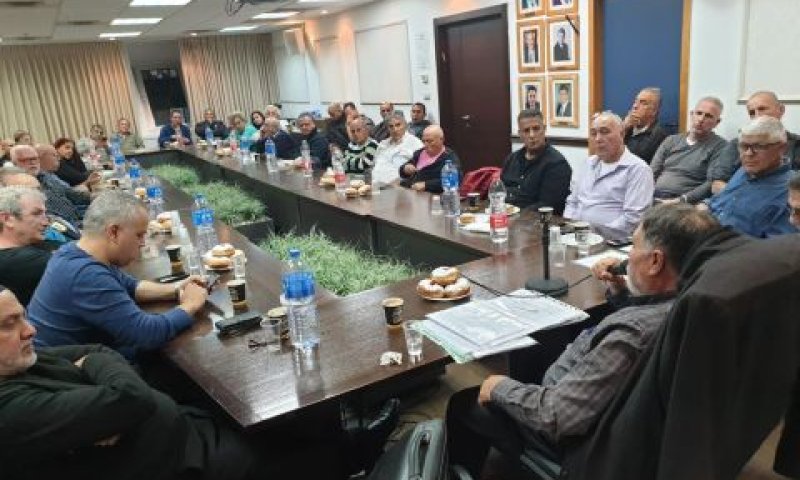 כנס ארגון נהגי המוניות [צילום: ישי דובדבני]