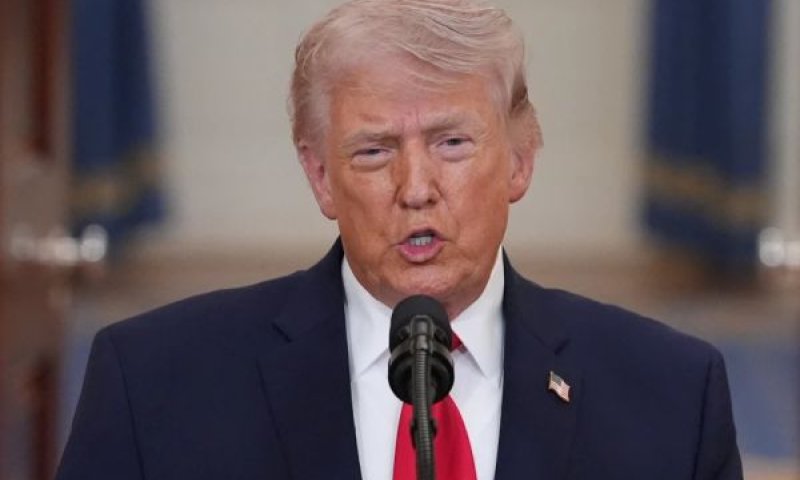 טראמפ. המטרות הושגו [צילום: AP/Alex Brandon]