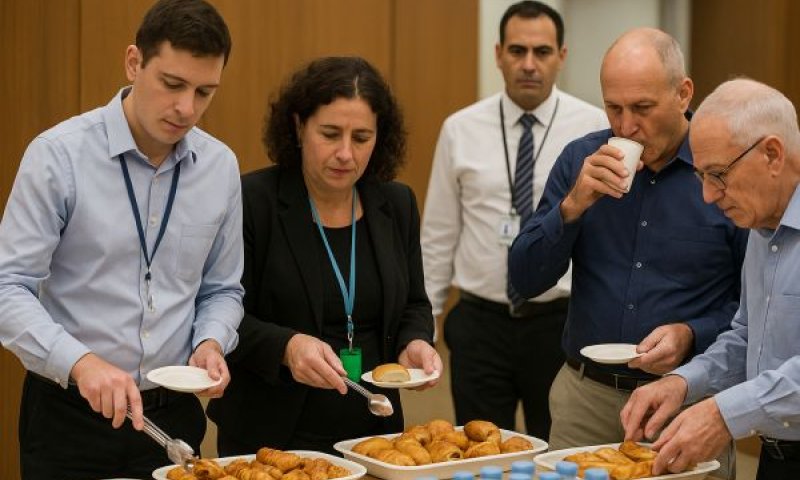 כיבוד. רק לח"כים? [עיבוד אילוסטרציה AI]