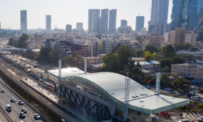תחנת רכבת השלום [צילום: שבתאי טל/cloudview]
