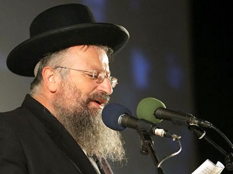 הרב שמואל אליהו [צילום: פלאש 90]