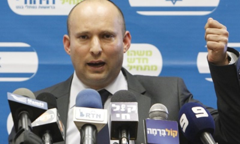 בנט. הבעתי עמדה תקיפה [צילום: פלאש 90]