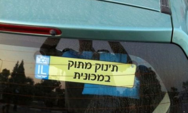 אחת המכוניות הפגועות [צילום: דו"צ]