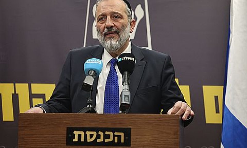 דרעי. "חלון זמן של שבוע" [צילום: יונתן זינדל/פלאש 90]