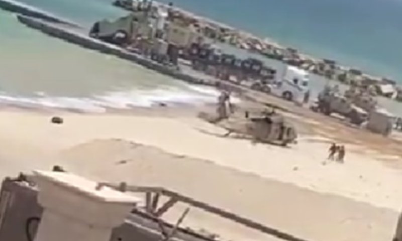 "אזור מדרום למזח שימש את הישראלים" [צילום: שימוש לפי סעיף 27א]