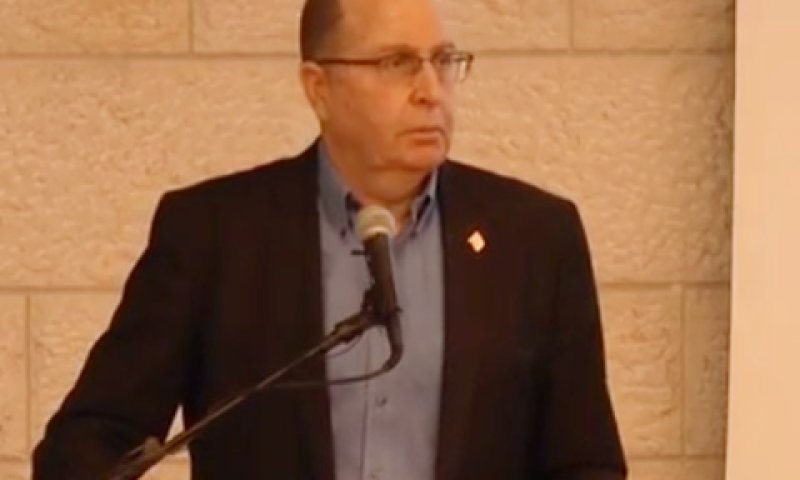 יעלון. הגורם המרכזי לפרישתי מהממשלה