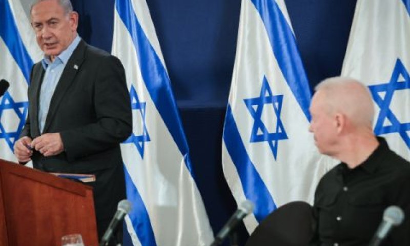 גלנט ונתניהו. היום שאחרי [צילום: נועם ריבקין פנטון/פלאש 90]