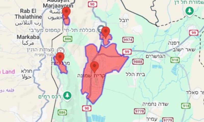 ירי שני משטח לבנון לישראל בתוך שבוע [צילום: שימוש לפי סעיף 27א]