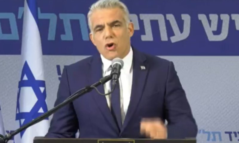 לפיד. הממשלה הכי מושחתת [צילום: טוויטר]