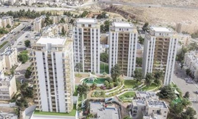 הדמיית הבניינים בתכנון פינוי-בינוי בנווה יעקב [צילום: הדמיה]