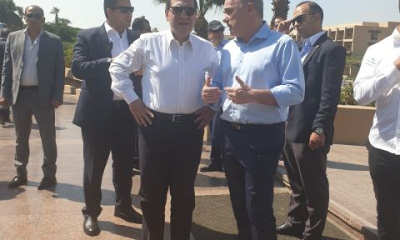 שרי האנרגיה של ישראל ומצרים, שטייניץ ואל מולא [צילום: משרד האנרגיה]