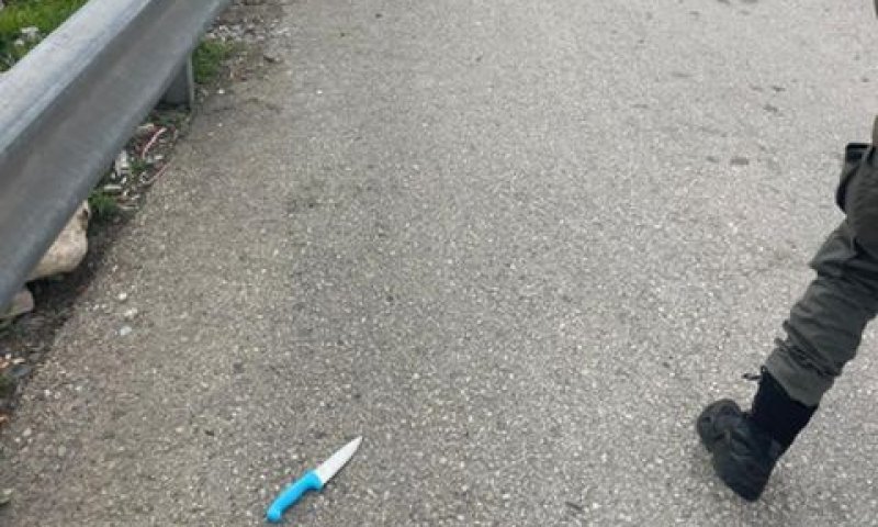 זירת הפיגוע [צילום: דוברות המשטרה]