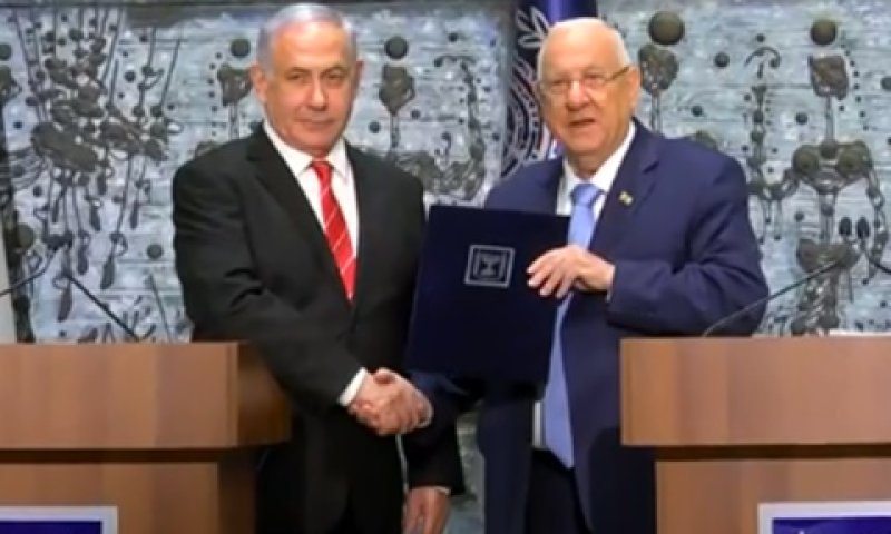 ריבלין ונתניהו בפעם הקודמת