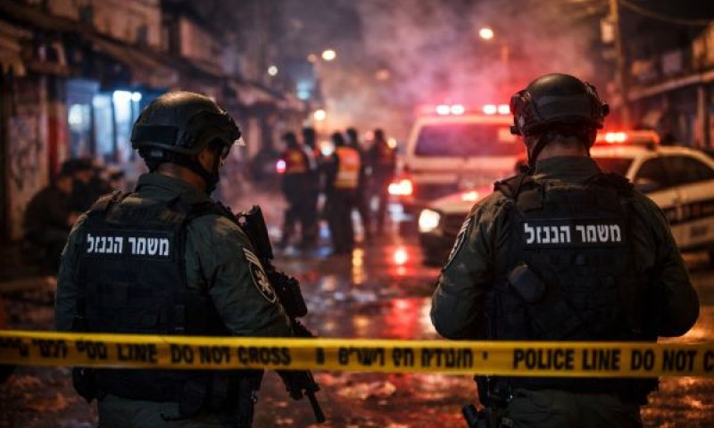 הוכפל מספר לוחמי מג"ב בדרום תל אביב [עיבוד AI]