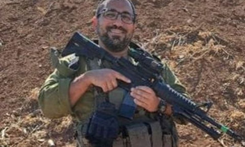 רס"ם במילואים רוני גניזט [צילום: דובר צה"ל]