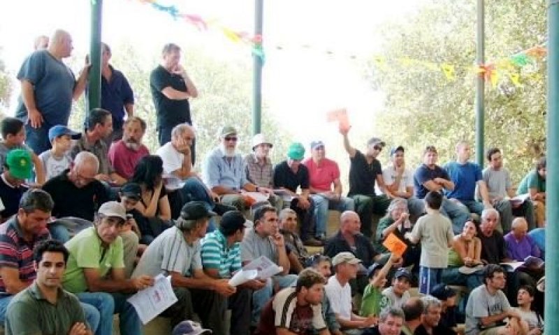 הבוקרים בחגיגה השנתית [צילום: ד"ר מאורי רוזן]