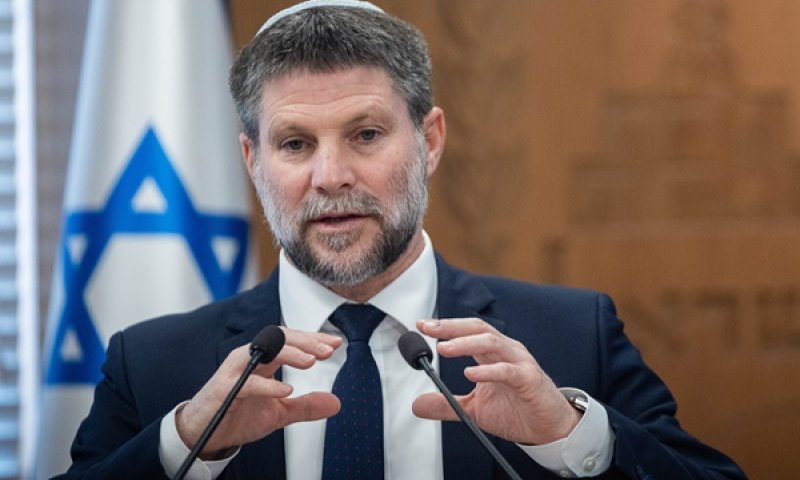 סמוטריץ'. דחף להטלת מיסים נוספםים על הבנקים [צילום: יונתן זינדל, פלאש 90]