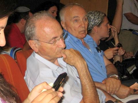 משה טיומקין מעיריית ת"א ואלכס לנגר