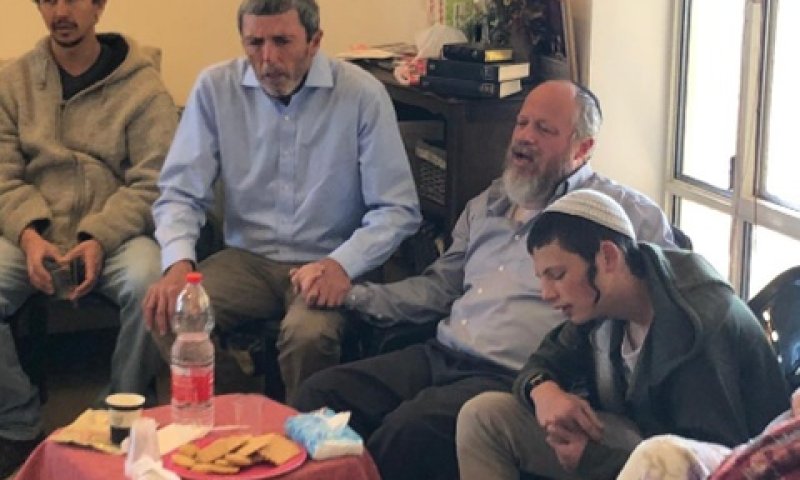 פרץ בבית אנסבכר בתקוע