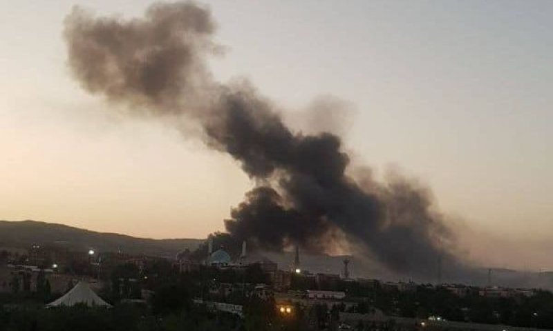 תקיפה בלב מוסד אסטרטגי [צילום: רשתות אירניות]