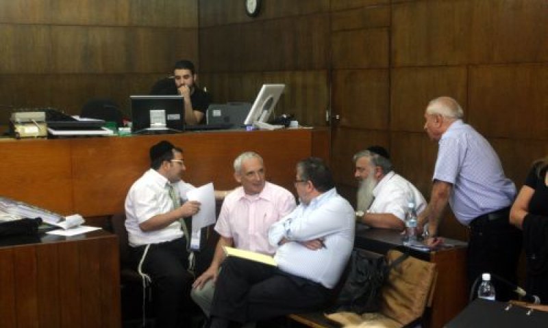 קלנר, שמחיוף, שטרית, צ'רני ורבין [צילום: פלאש 90]