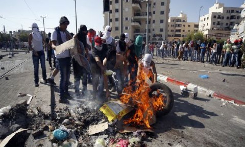 מהומות במזרח ירושלים [צילום: פלאש 90]