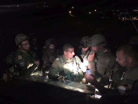לוחמי גבעתי בסריקות [צילום: דובר צה"ל]