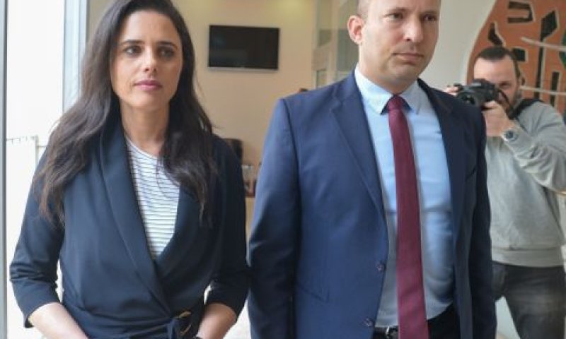 בנט ושקד. כל קול קובע [צילום: פלאש 90]