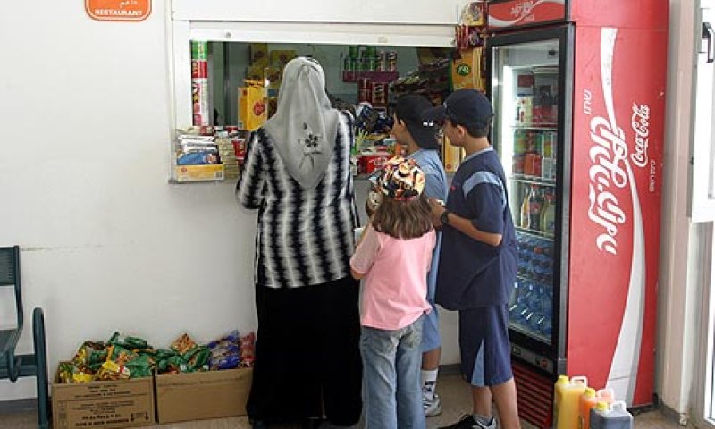 גשר אלנבי. 700,000 פלשתינים עוברים בשנה [צילום: רשות שדות התעופה]