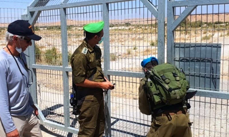 סגירת הגבול בפעם האחרונה [צילום: ארז גיבורי הערבה התיכונה]