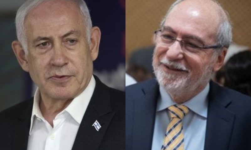 גרוניס ונתניהו. חקירה בדלתיים סגורות [צילום: ג'ק גואז, AP; הדס פרוש, פלאש 90]