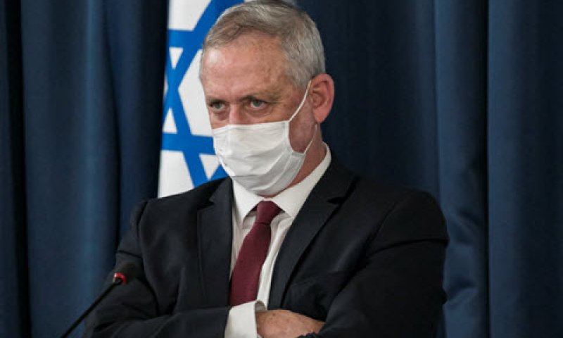 גנץ. הפרת הסכמים [צילום: אוליביה פיטוסי/פלאש 90]