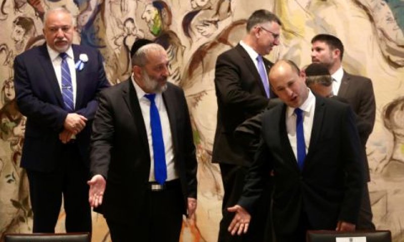 ראשי המפלגות [צילום: מארק ישראל סלם/פול]