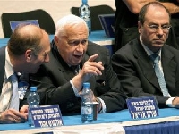 אולמרט, שרון ושלום