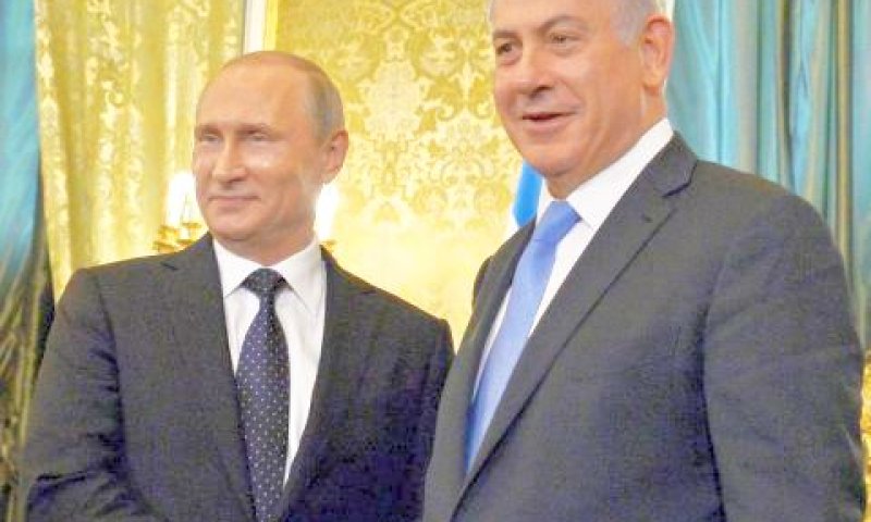 נתניהו בביקור אצל פוטין [צילום: חיים צח/פלאש 90]