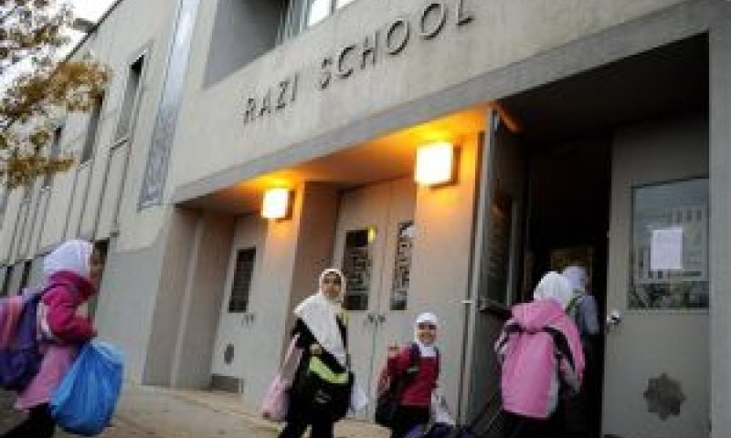 אחד מבתי הספר האיסלאמיים, בקווינס שבניו יורק, שהחרימה הממשלה האמריקנית [צילום: AP]
