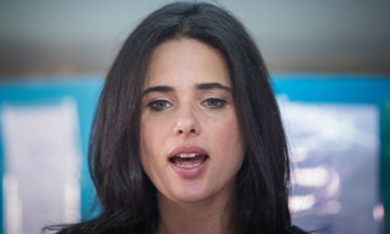 שקד. נעזרת בחשין [צילום: יונתן זינדל, פלאש 90]