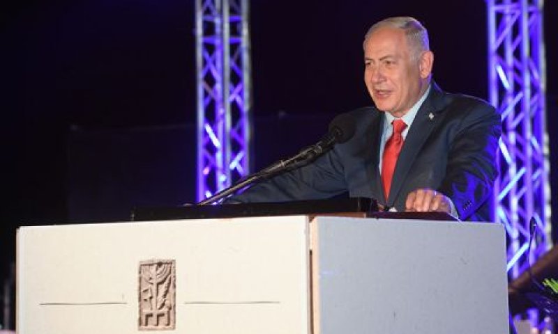 נתניהו. חשיבות בטחונית לגולן [צילום: רותם אלמוז/חיפושית הפקות]
