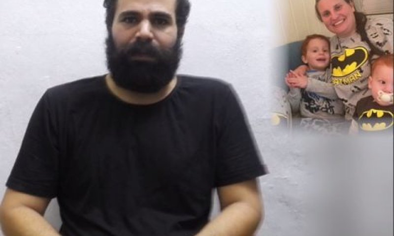 ירדן ביבס כפי שצולם בשבי