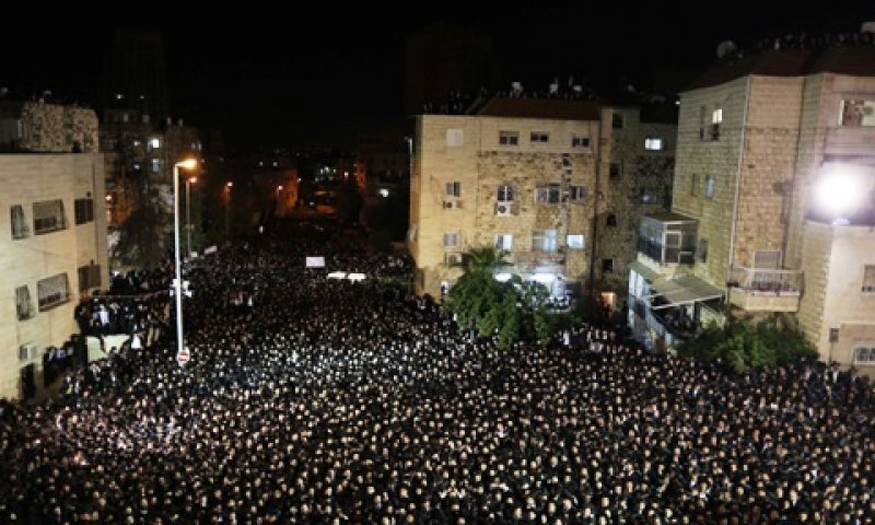 עשרות אלפים הפגינו בירושלים [צילום: פלאש 90]