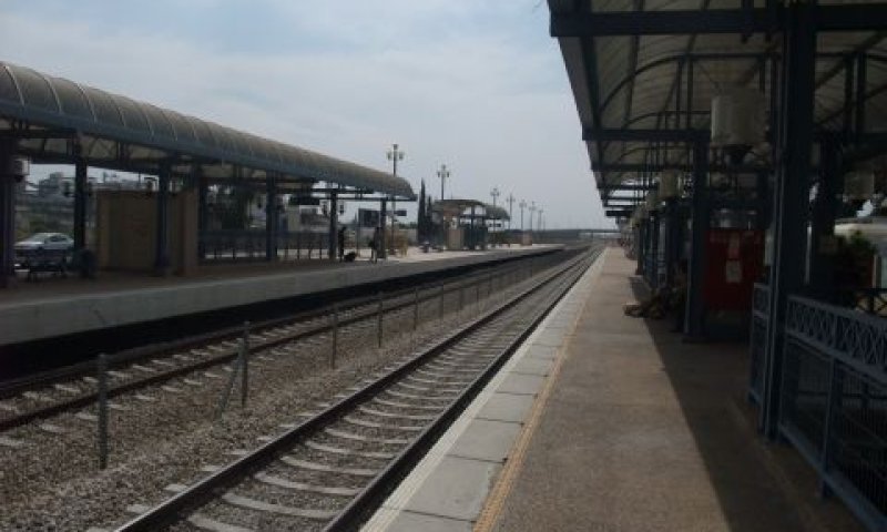 תחנת הרכבת בקרית גת [צילום: איתמר לוין]