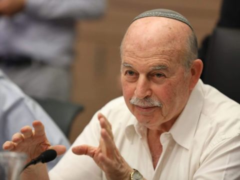 ניסן סלומינסקי [צילום: יצחק הררי/דוברות הכנסת]