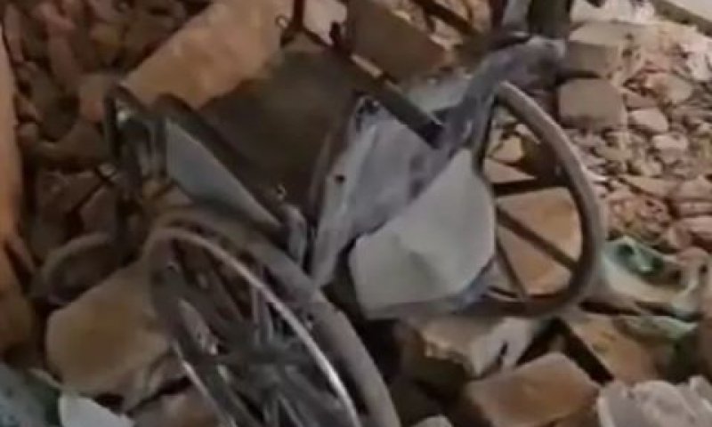 כיסא הגלגלים [צילום: באדיבות מקור ראשון]