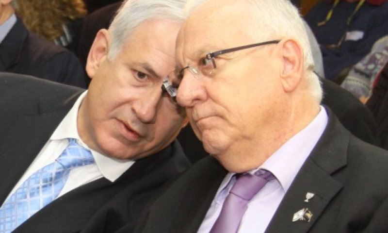 נתניהו וריבלין בימים אחרים [צילום: יצחק הררי, הכנסת]