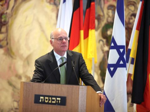 נשיא הבונדסטאג, נורברט לאמרט [צילום: דוברות הכנסת]