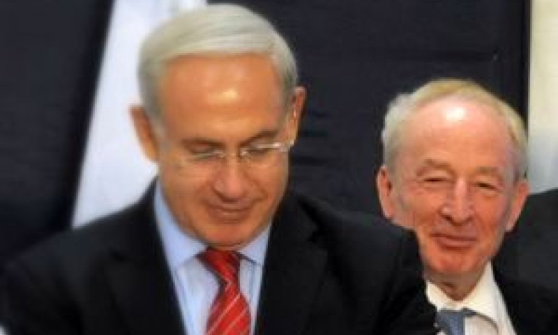 וינשטיין ונתניהו [צילום: פלאש 90]