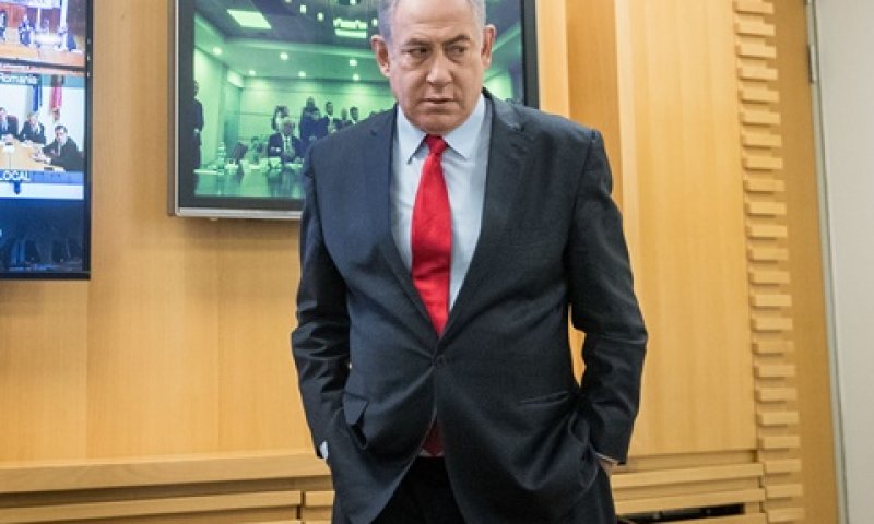 נתניהו. לא מוותר על אדלשטיין [צילום: יונתן זינדל/פלאש 90]