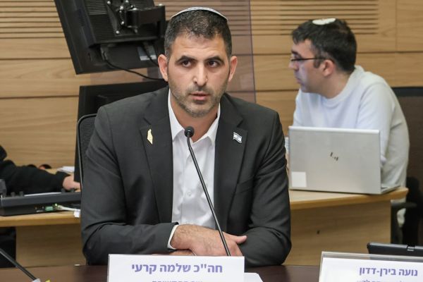 קרעי. "לא רואה את עצמו מחויב למינהל תקין" [צילום: דני שם-טוב/דוברות הכנסת]